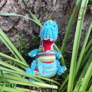 Maison Chic Dino Tooth Fairy Pillow